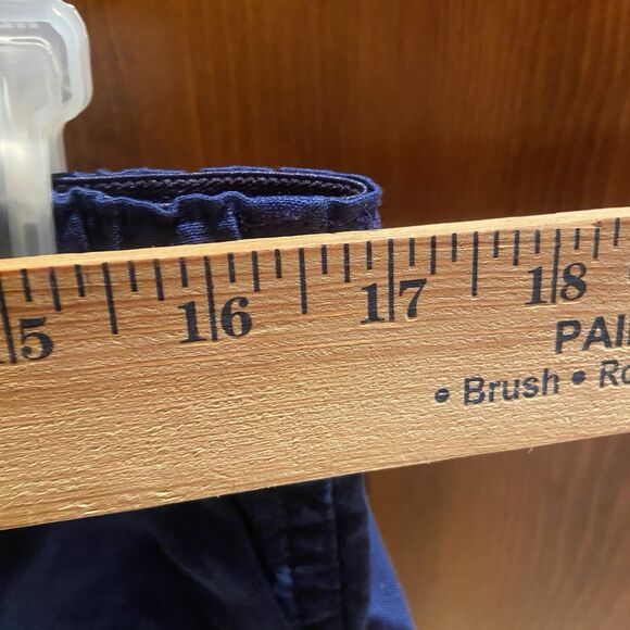 J. Crew Boxer Shorts Navy Blue Garment-Dyed Broken-In Organic Cotton Size Large - Picture 5 of 7